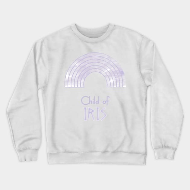 Child of Iris – Percy Jackson inspired design Crewneck Sweatshirt by NxtArt